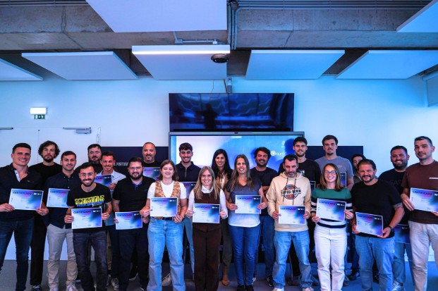 Participantes certificados numa formação QUEST